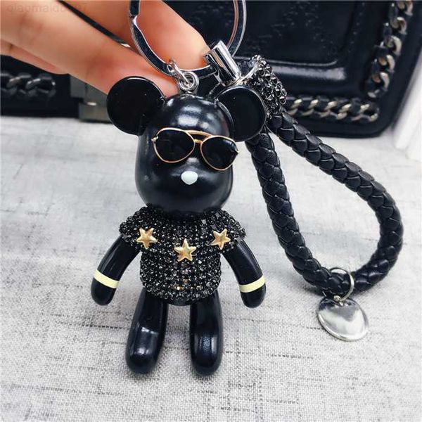 key rings cartoon leather weave rope bomgom popobe gloomy rhinestone bear keychain tassel key chain ring holder bag charm car pendant l23071, Slivery;golden
key rings cartoon leather weave rope bomgom popobe gloomy rhinestone bear keychain tassel key chain ring holder bag charm car pendant l23071, Slivery;golden