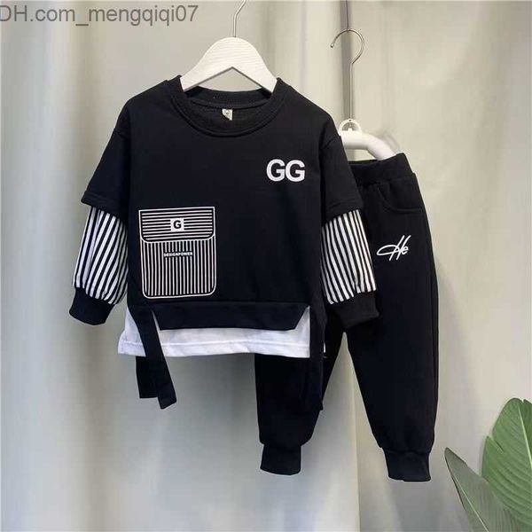 clothing sets boys' clothing set children's fashion stripe baby long sleeve sweater and pants set sweatshirt z230719, White
clothing sets boys' clothing set children's fashion stripe baby long sleeve sweater and pants set sweatshirt z230719, White
