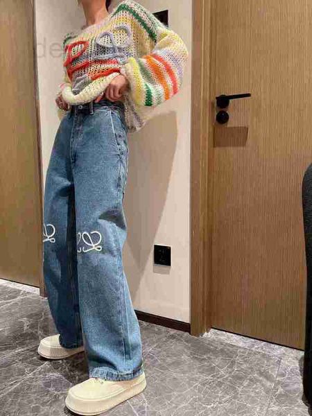 women's jeans designer letter double embroidery logo brushed denim straight leg wide couple pants for men and women spring/summer 2023, Blue
women's jeans designer letter double embroidery logo brushed denim straight leg wide couple pants for men and women spring/summer 2023, Blue