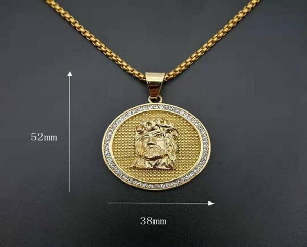 pendant necklaces hip hop gold color stainless steel jesus piece pendants for men rapper jewelry drop5323886, Silver
pendant necklaces hip hop gold color stainless steel jesus piece pendants for men rapper jewelry drop5323886, Silver