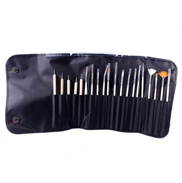 20pcs nail art decorations brush set tools professional painting pen for false nail tips uv nail gel polish with cosmetic bag7979381, Yellow
20pcs nail art decorations brush set tools professional painting pen for false nail tips uv nail gel polish with cosmetic bag7979381, Yellow