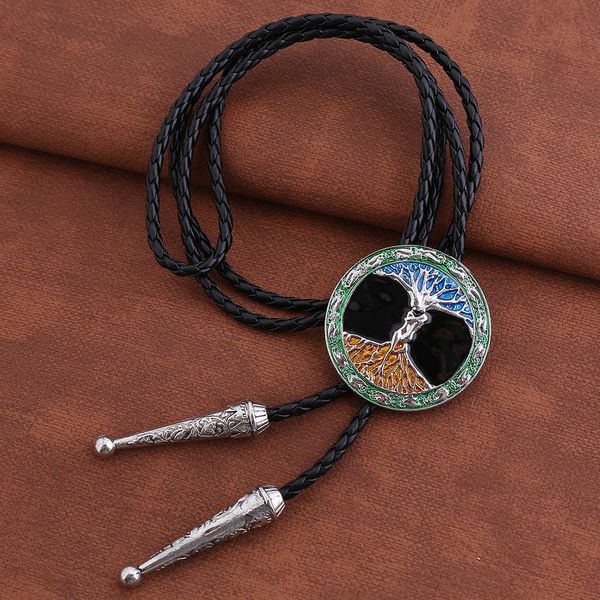 bolo ties european and american new style bolo tie tree of wisdom bow tie fashionable men's leather cord necklace hkd230719, Red
bolo ties european and american new style bolo tie tree of wisdom bow tie fashionable men's leather cord necklace hkd230719, Red