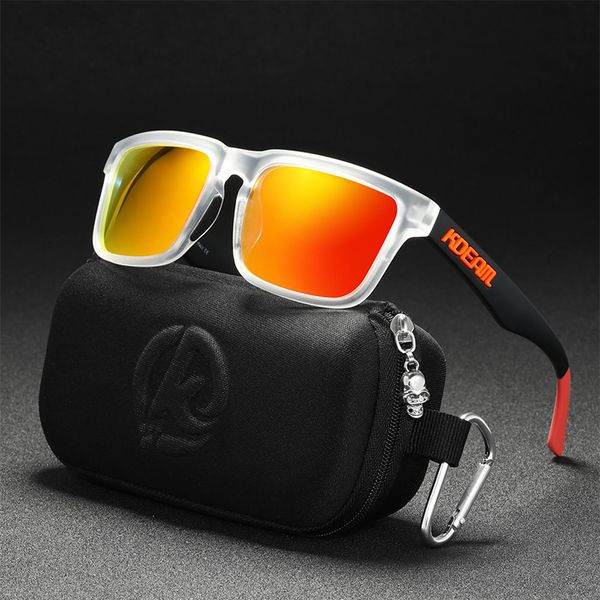 sunglasses kdeam original brand men polarized square frame fashion vintage mirrored color blocking sun glasses fishing outdoor 230718, White;black
sunglasses kdeam original brand men polarized square frame fashion vintage mirrored color blocking sun glasses fishing outdoor 230718, White;black