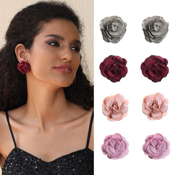 bohemian fabric stud earrings women vintage flower cloth earrings handmade jewelry charm trendy elegant earrings accessories, Golden;silver
bohemian fabric stud earrings women vintage flower cloth earrings handmade jewelry charm trendy elegant earrings accessories, Golden;silver
