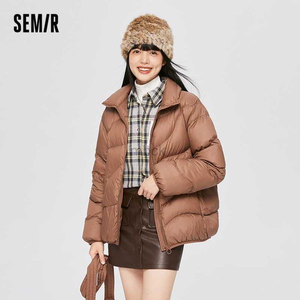 women's down parkas semir down jacket women three-proof loose bag sweet girl light and warm multi-color winter new stand collar jacket, Black
women's down parkas semir down jacket women three-proof loose bag sweet girl light and warm multi-color winter new stand collar jacket, Black