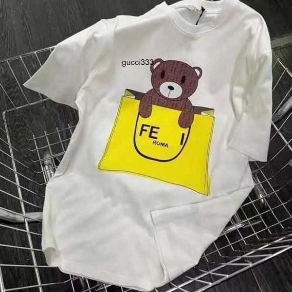 t-shirts fendyly print ff pocket versatile designer pure men luxury bear classics cotton fashion lovers trend for comfortable and summer wom, Black;brown
t-shirts fendyly print ff pocket versatile designer pure men luxury bear classics cotton fashion lovers trend for comfortable and summer wom, Black;brown