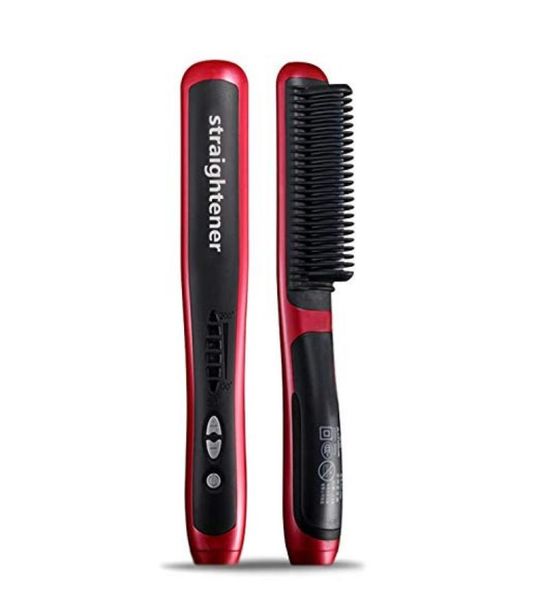 hair straightener brush ceramic heating antiscaldstatic comb professional hair straightening iron5847603, Black
hair straightener brush ceramic heating antiscaldstatic comb professional hair straightening iron5847603, Black