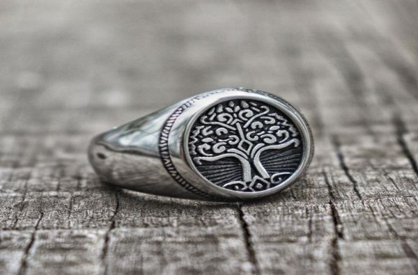 316l stainless steel tree of life signet ring classic men fashion viking amulet rings nordic jewelry6911808, Silver
316l stainless steel tree of life signet ring classic men fashion viking amulet rings nordic jewelry6911808, Silver