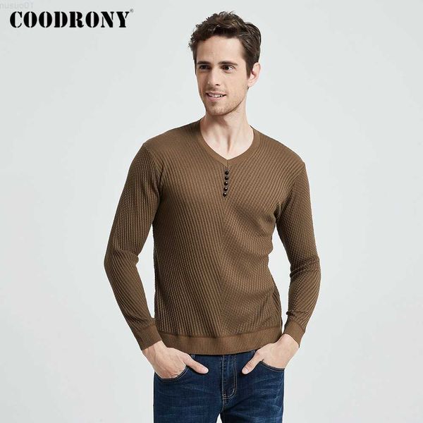 men's sweaters coodrony brand sweater men casual button v-neck pullover shirt spring autumn slim fit long sleeve knitted soft cotton pu, White;black
men's sweaters coodrony brand sweater men casual button v-neck pullover shirt spring autumn slim fit long sleeve knitted soft cotton pu, White;black