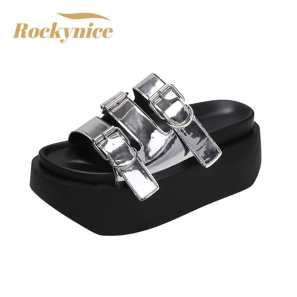 slipper s summer chunky 2023 fashion thick bottom sandals flip flops wedges buckle platform beach slides zapatos 230718, Black
slipper s summer chunky 2023 fashion thick bottom sandals flip flops wedges buckle platform beach slides zapatos 230718, Black