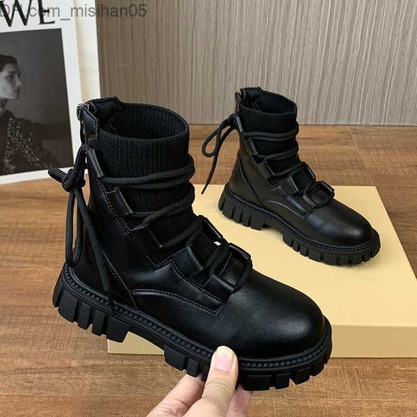 boots boots cross tied children fashion solid pu knitting chunky mid calf shoes for kids soft non slip zipper girls 220929 z230719, Black;grey
boots boots cross tied children fashion solid pu knitting chunky mid calf shoes for kids soft non slip zipper girls 220929 z230719, Black;grey