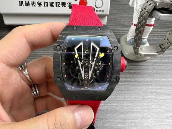 designer rm27-03 real tourbillon watch fantasic superb men wrist watches dhvk bbr factory high-end quality mechanical uhr ntpt all carbon fi, Slivery;brown
designer rm27-03 real tourbillon watch fantasic superb men wrist watches dhvk bbr factory high-end quality mechanical uhr ntpt all carbon fi, Slivery;brown