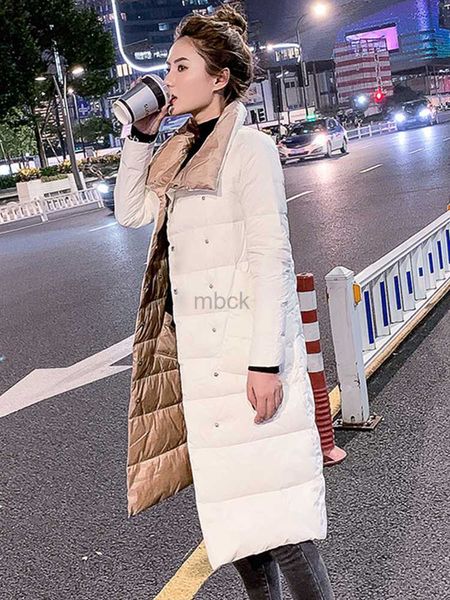 women's down parkas ftlzz women double sided down long jacket winter 90% white duck down coat double breasted warm parkas snow outwear, Black
women's down parkas ftlzz women double sided down long jacket winter 90% white duck down coat double breasted warm parkas snow outwear, Black