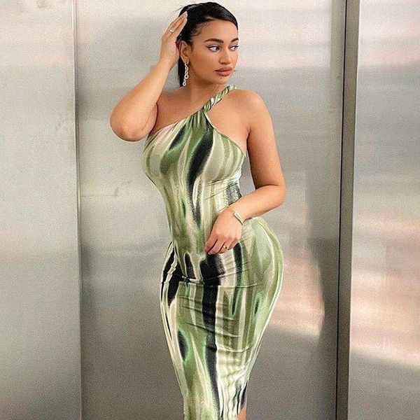 item title summer style womens clothing fashionable printed personality one shoulder slim fit wrap hip dress, Black;gray
item title summer style womens clothing fashionable printed personality one shoulder slim fit wrap hip dress, Black;gray