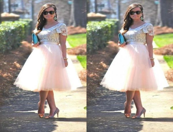 prom party dresses with short sleeves lace blush tutu skirts tea length 2017 formal evening gowns bridesmaid dresses7369644, Black
prom party dresses with short sleeves lace blush tutu skirts tea length 2017 formal evening gowns bridesmaid dresses7369644, Black