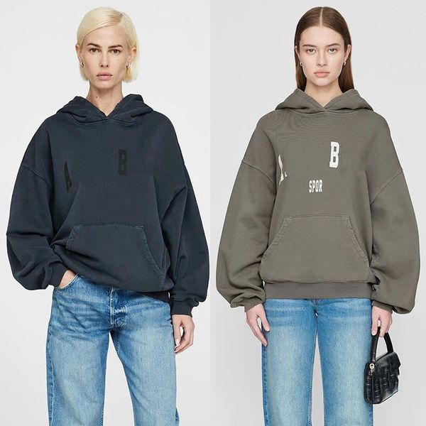 women hoodies anine bings designer pullover classic letter embroidery inside fleece round neck sweater long sleeves hoodie womens sports was, Black
women hoodies anine bings designer pullover classic letter embroidery inside fleece round neck sweater long sleeves hoodie womens sports was, Black