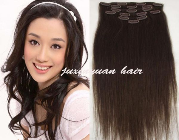7a 120gpc 8pcset 100 real human hairlndian hair clips in extensions real straight full head 048372, Black
7a 120gpc 8pcset 100 real human hairlndian hair clips in extensions real straight full head 048372, Black