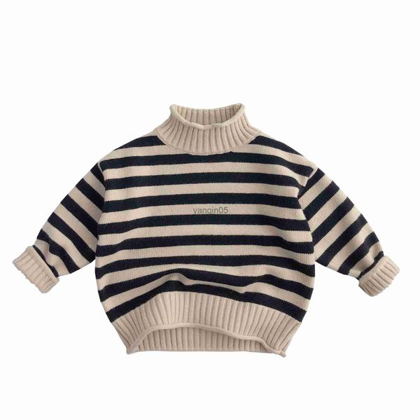 pullover winter toddler baby girls boys striped rolled turtleneck knitted sweater coat child knitwear pullover kids outfit 1-8 years hkd230, Blue
pullover winter toddler baby girls boys striped rolled turtleneck knitted sweater coat child knitwear pullover kids outfit 1-8 years hkd230, Blue