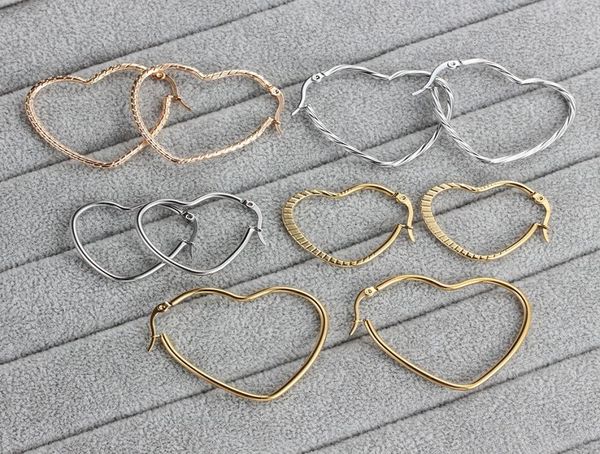 fashion love heart earrings for women goldsilver color stainless steel romantic hoop earrings lady trendy jewelry 20198233774, Golden;silver
fashion love heart earrings for women goldsilver color stainless steel romantic hoop earrings lady trendy jewelry 20198233774, Golden;silver