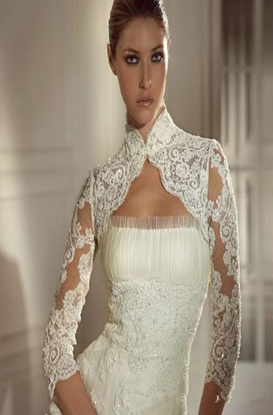 lace appliques long sleeve wedding jackets new arrival fast delivery beaded high neck bridal wraps jacket bolero for beauty br7413590, White
lace appliques long sleeve wedding jackets new arrival fast delivery beaded high neck bridal wraps jacket bolero for beauty br7413590, White