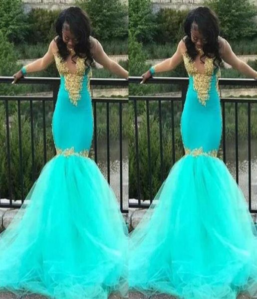 2019 turquoise prom dresses mermaid with illusion long sleeve gold applique beaded sequin jewel see though back evening gowns form7674184, Black
2019 turquoise prom dresses mermaid with illusion long sleeve gold applique beaded sequin jewel see though back evening gowns form7674184, Black