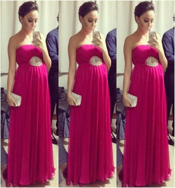 fuchsia empire pregnant prom dresses strapless sleeveless pleated maternity women evening formal dress red carpet celebri4324067, Black
fuchsia empire pregnant prom dresses strapless sleeveless pleated maternity women evening formal dress red carpet celebri4324067, Black