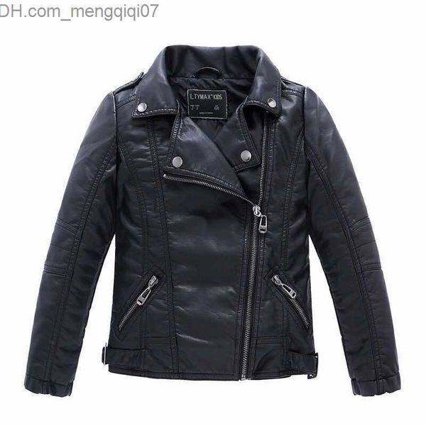 coat brand fashion classic girl boy black motorcycle leather jacket children's coat spring and autumn 2-14 z230719, Blue;gray
coat brand fashion classic girl boy black motorcycle leather jacket children's coat spring and autumn 2-14 z230719, Blue;gray