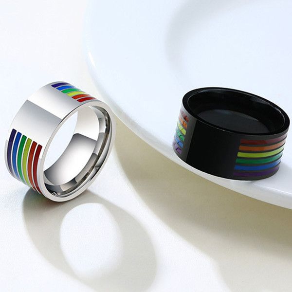 vintage mens ring stainless steel colorful striped rings jewelry gift for men women boyfriend girlfriend yw367pr-028, Silver
vintage mens ring stainless steel colorful striped rings jewelry gift for men women boyfriend girlfriend yw367pr-028, Silver
