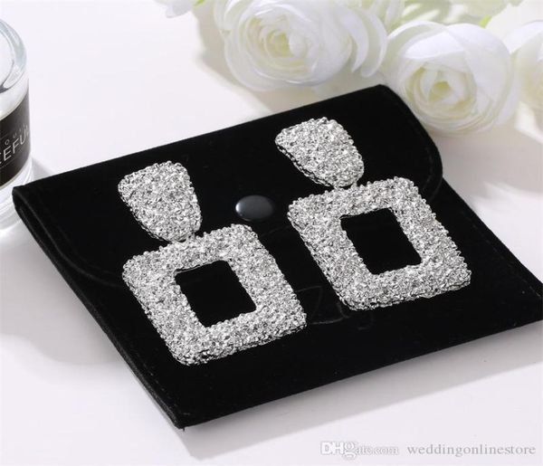 silver bride statement party jewelry shining geometric square pendant earrings for women wedding3960150, White
silver bride statement party jewelry shining geometric square pendant earrings for women wedding3960150, White