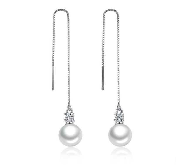 omhxzj whole studs fashion simple pearls kpop 925 sterling silver tassel pendant drop long ear line earrings for women gift ys7957101, Golden;silver
omhxzj whole studs fashion simple pearls kpop 925 sterling silver tassel pendant drop long ear line earrings for women gift ys7957101, Golden;silver