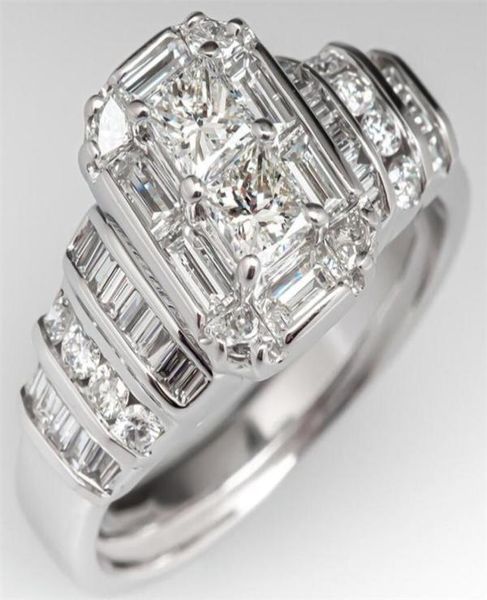 choucong brand wedding rings vintage fashion jewelry 925 sterling silver princess cut white z cz diamond gemstones fashion wom2692386, Slivery;golden
choucong brand wedding rings vintage fashion jewelry 925 sterling silver princess cut white z cz diamond gemstones fashion wom2692386, Slivery;golden