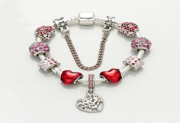 wholesale-silver fashion creative red love beads european charm bracelet suitable for pandora style female diy bone bracelet jewelry2910345, Black
wholesale-silver fashion creative red love beads european charm bracelet suitable for pandora style female diy bone bracelet jewelry2910345, Black