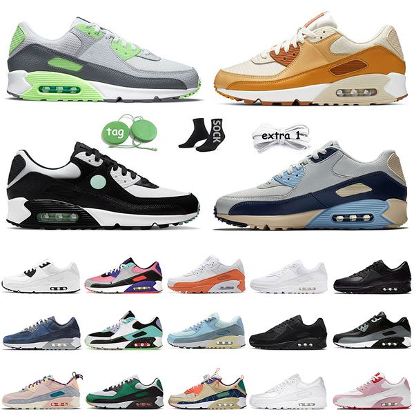 2023 og original max 90 90s mens running shoes leather triple black green glow unc valentines day blue void caramel trail team gold patchwor
2023 og original max 90 90s mens running shoes leather triple black green glow unc valentines day blue void caramel trail team gold patchwor
