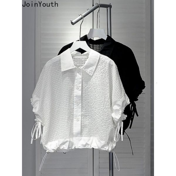 women's blouses shirts 2023 blusas mujer de moda summer blouse for women turndown collar short sleeve white drawstring korean chic ladi
women's blouses shirts 2023 blusas mujer de moda summer blouse for women turndown collar short sleeve white drawstring korean chic ladi