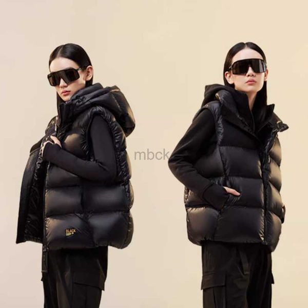women's down parkas autumn/winter new black gold down vest thickened bread for and female lovers same style vest hkd230719
women's down parkas autumn/winter new black gold down vest thickened bread for and female lovers same style vest hkd230719