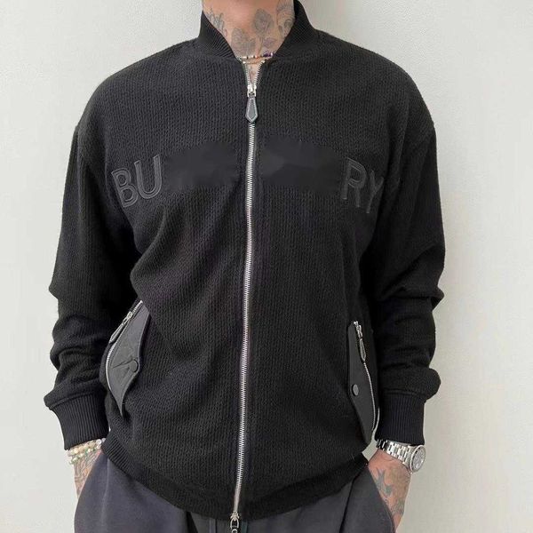 luxury clothing burb designer jacket men zipper jackets tb embroidered wool coat mens casual cardigan coats, Black;brown
luxury clothing burb designer jacket men zipper jackets tb embroidered wool coat mens casual cardigan coats, Black;brown