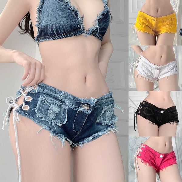 new summer fashion women's denim shorts jeans girl bar women's low waist stretch 230719, Blue
new summer fashion women's denim shorts jeans girl bar women's low waist stretch 230719, Blue