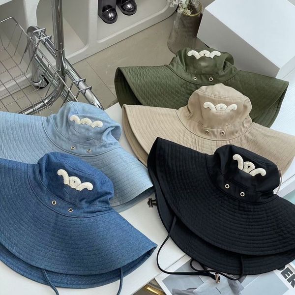 designer bucket hat embroidered peaked cap bucket hat casual luxury caps women mens designer hats for street casquette print fitted cap men, Blue;gray
designer bucket hat embroidered peaked cap bucket hat casual luxury caps women mens designer hats for street casquette print fitted cap men, Blue;gray