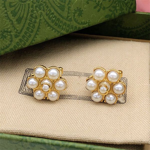 luxury stud double letter g designer brand ggity earrings vintage brass crystal stone earring women's party jewelry gift box 7443, Golden;silver
luxury stud double letter g designer brand ggity earrings vintage brass crystal stone earring women's party jewelry gift box 7443, Golden;silver