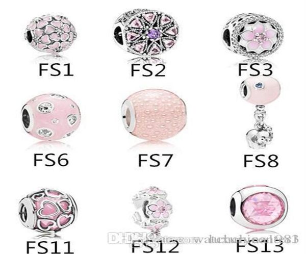 authentic 925 sterling silver fits bracelet beads pink charms for european charm chain necklace fashion diy jewelry4516066, Black
authentic 925 sterling silver fits bracelet beads pink charms for european charm chain necklace fashion diy jewelry4516066, Black
