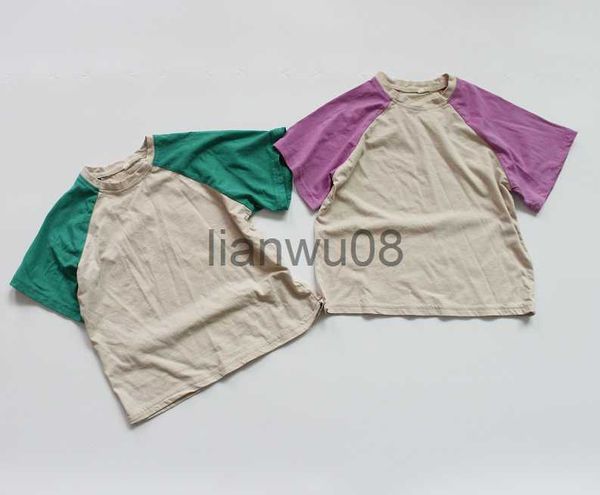 t-shirts new summer kids tshirts korean style raglan sleeve children clothes loose casual baby boys girls t shirt x0719, Blue
t-shirts new summer kids tshirts korean style raglan sleeve children clothes loose casual baby boys girls t shirt x0719, Blue