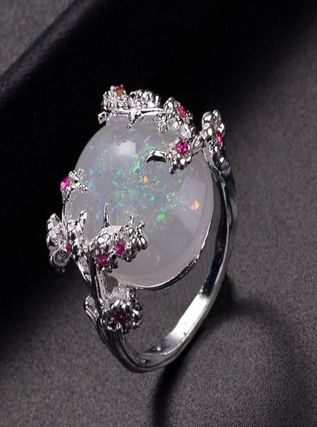beautiful tree flower ring jewelry black gold filled romantic cz big white fire opal ring women drop bands finger ring9646089, Golden;silver
beautiful tree flower ring jewelry black gold filled romantic cz big white fire opal ring women drop bands finger ring9646089, Golden;silver