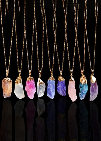 crystal quartz healing point chakra bead natural gemstone necklace original pendant women men jewelry plated gold chains statement8124733, Silver
crystal quartz healing point chakra bead natural gemstone necklace original pendant women men jewelry plated gold chains statement8124733, Silver