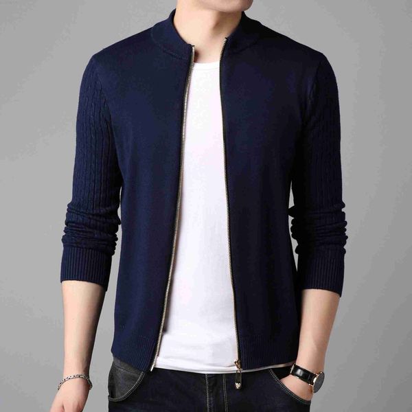 men's sweaters fashion cardigan men's sweaters jackets coats men knitted thick zipper casual knitwear cardigan coat solid stand co, White;black
men's sweaters fashion cardigan men's sweaters jackets coats men knitted thick zipper casual knitwear cardigan coat solid stand co, White;black