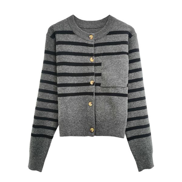 roundneck knitted cardigan sweater for woman 2023 autumn thin jersey jumper designer luxury vintage elegent, White;black
roundneck knitted cardigan sweater for woman 2023 autumn thin jersey jumper designer luxury vintage elegent, White;black