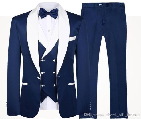 2020 blue groom tuxedos shawl lapel groomsmen man suits mens wedding suits jacketpantsvesttie2798960, Black;gray
2020 blue groom tuxedos shawl lapel groomsmen man suits mens wedding suits jacketpantsvesttie2798960, Black;gray