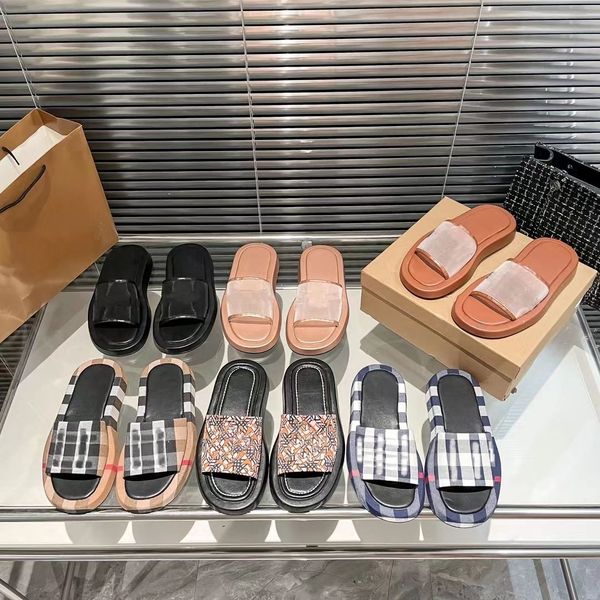 slippers women fashion letter bur slides luxury burberrys summer ladies elling flip flat rubber gear bottoms sandal beach designer shoes, Black
slippers women fashion letter bur slides luxury burberrys summer ladies elling flip flat rubber gear bottoms sandal beach designer shoes, Black