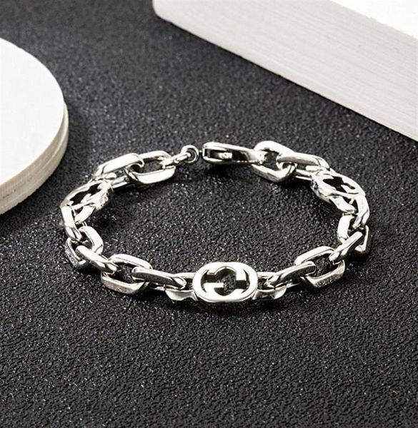 european popular 925 sterling silver bracelet fashion men and women couple bracelet246c6286779, Black
european popular 925 sterling silver bracelet fashion men and women couple bracelet246c6286779, Black