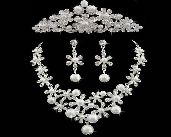 pearls wedding crows wedding accessories bridesmaid jewelry accessories bridal accessories set crown necklace earrings4990579, Silver
pearls wedding crows wedding accessories bridesmaid jewelry accessories bridal accessories set crown necklace earrings4990579, Silver