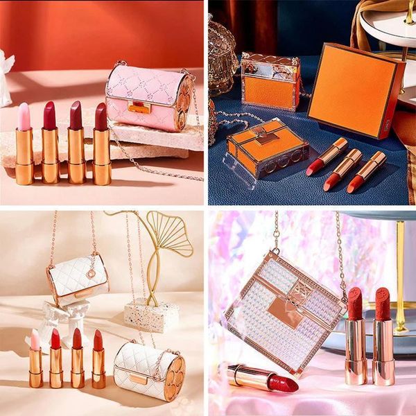 lipstick luxury chain bag liquid lipstick mirror matte moisturizing velvet waterproof girls' durable lipstick set 230718
lipstick luxury chain bag liquid lipstick mirror matte moisturizing velvet waterproof girls' durable lipstick set 230718